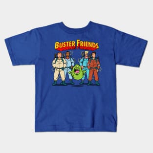 Retro 80's Funny Superhero Mashup Cartoon Kids T-Shirt